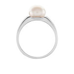 Bague Argent Blanc Perle De Culture - Bijoux fantaisie Femme | Marc Orian