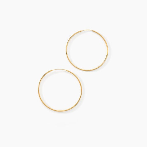 Cr&eacute;oles Muses Or Jaune - Cr&eacute;oles Femme | Marc Orian