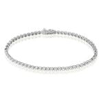Bracelet Aleonor Or Blanc Diamant - Bracelets cha&icirc;nes Femme | Marc Orian