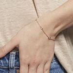 Bracelet Violette Plaqu&eacute; Or Jaune Oxyde De Zirconium - Bracelets fantaisie Femme | Marc Orian