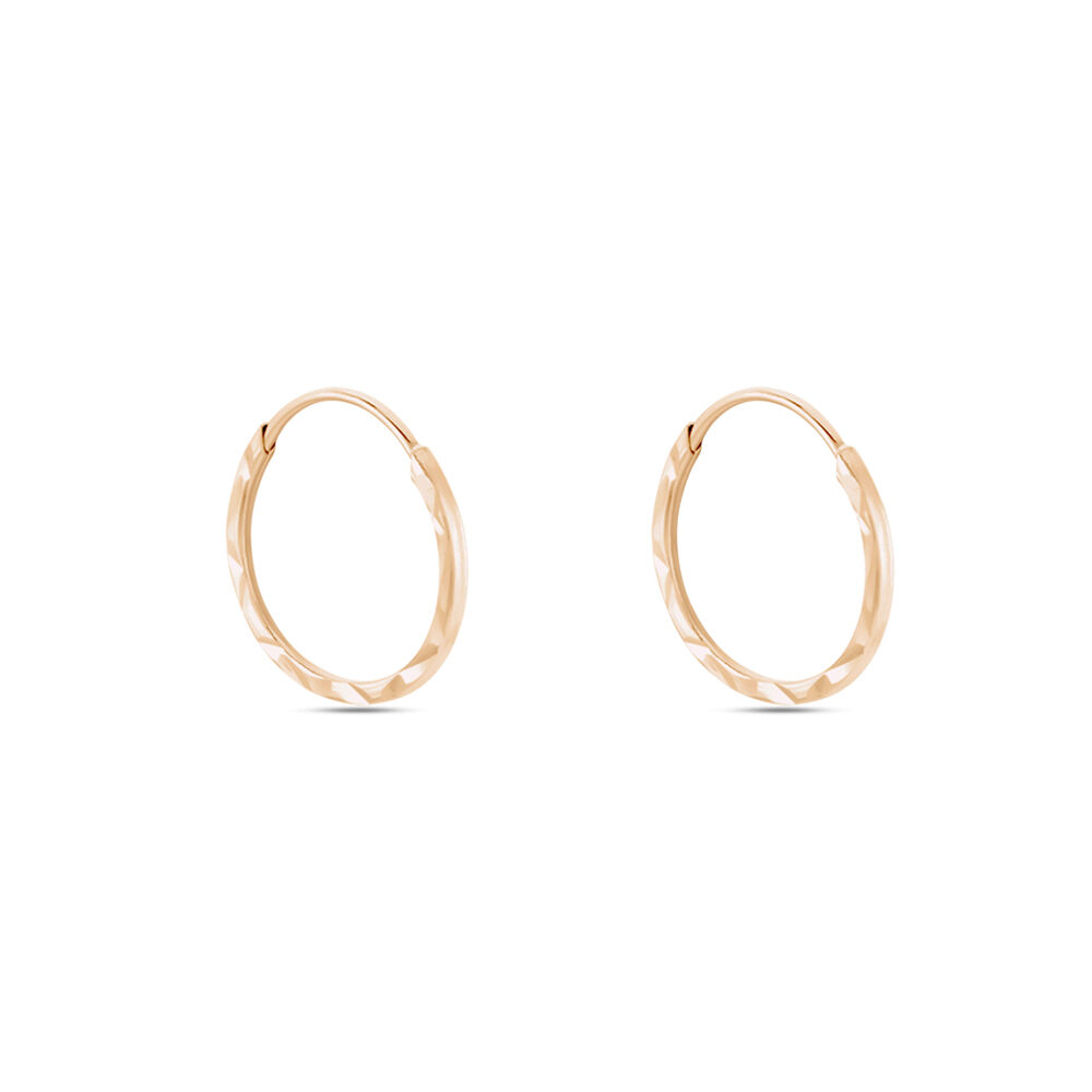 Créoles Valerina Or Rose - Créoles Femme | Marc Orian