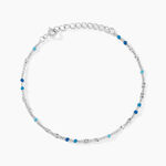 Bracelet Cacilia Argent Blanc - Bracelets fantaisie Femme | Marc Orian