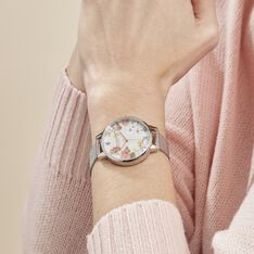 Montre Olivia Burton Sparkle Florals Blanc - Montres Femme | Marc Orian