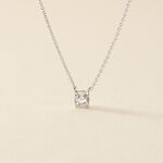 Collier Kariane Argent Blanc Oxyde De Zirconium - Colliers solitaires Femme | Marc Orian