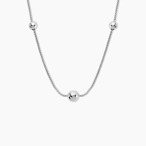 Collier Catarina Argent Blanc - Colliers fantaisie Femme | Marc Orian