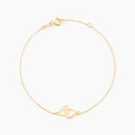 Bracelet Corazones Or Jaune - Bracelets Anneaux Entrelaces Femme | Marc Orian