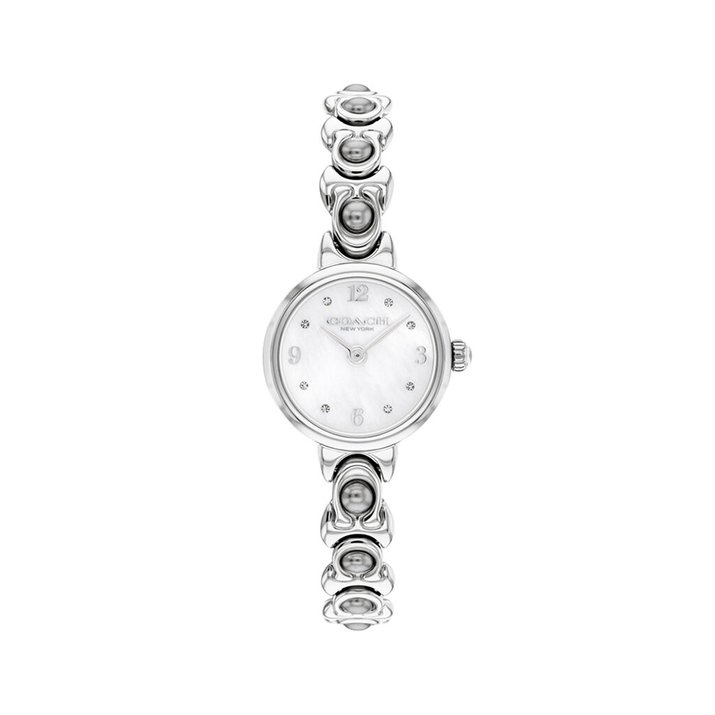 Montre Coach Iris Nacre Blanche - Montres &eacute;tanches Femme | Marc Orian