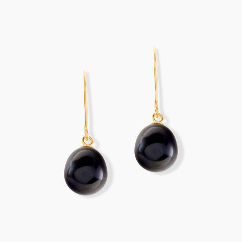 Boucles D'oreilles Pendantes Severiane Or Jaune Perle De Culture - Boucles d'oreilles mariage Femme | Marc Orian