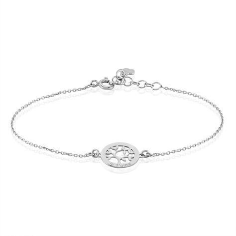 Bracelet Argent Blanc Vroon - Bracelets chaînes Femme | Marc Orian