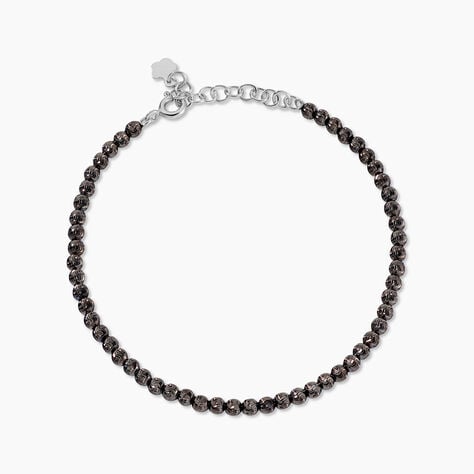 Bracelet Lennah Argent Blanc - Bracelets fantaisie Femme | Marc Orian