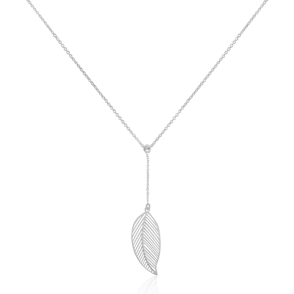 Collier Fanni Argent Blanc - Colliers fantaisie Femme | Marc Orian