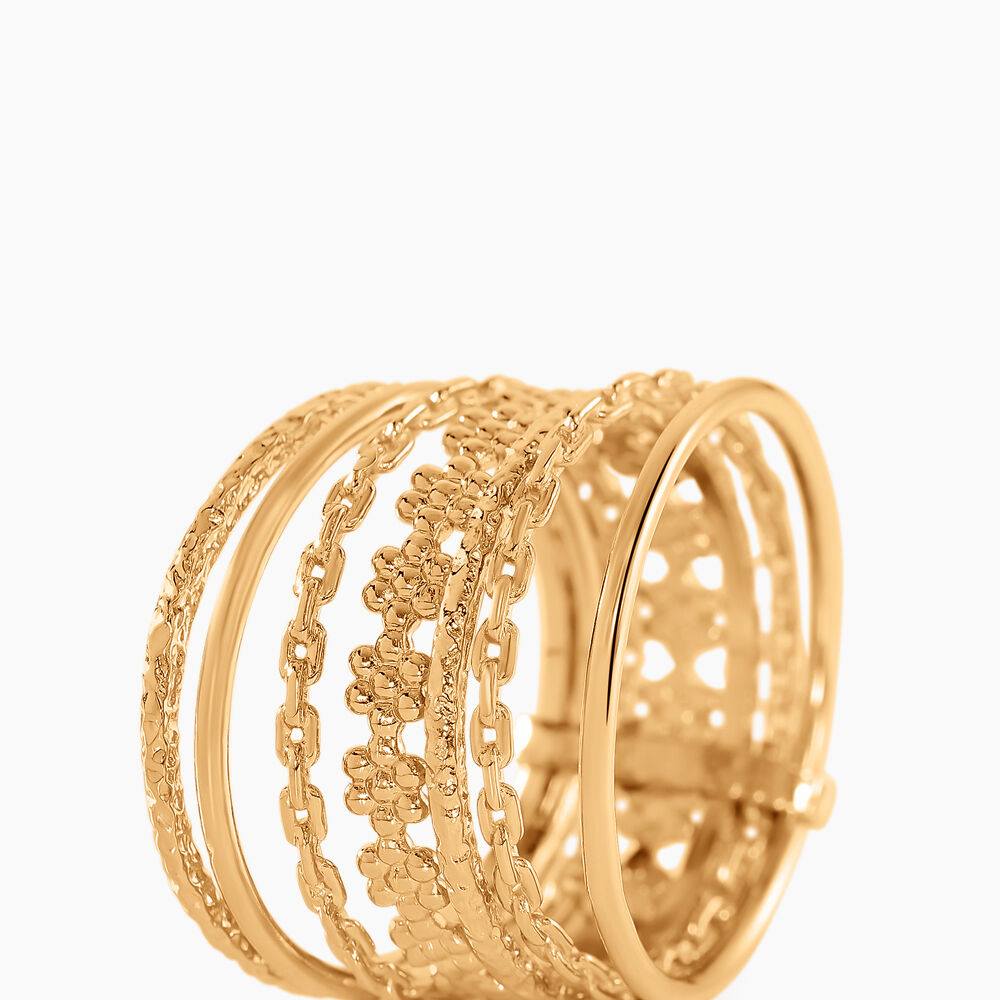 Bague Aristides Plaqué Or Jaune - Bagues dorées Femme | Marc Orian