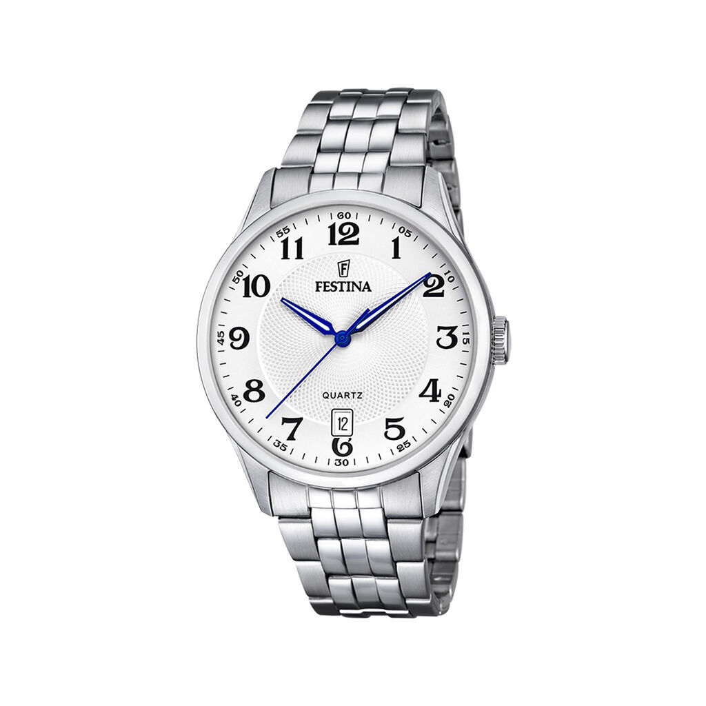 Montre Festina Classics Argent&eacute; - Montres &eacute;tanches Homme | Marc Orian