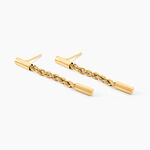 Boucles D'Oreilles Pendantes Cordelia Or Jaune - Pendantes Femme | Marc Orian