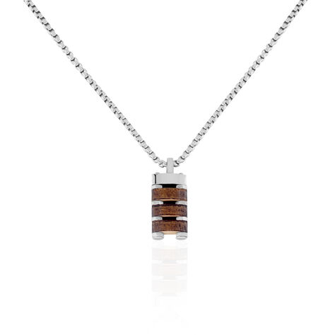 Collier Jourdan Homme Badi Acier Argente - Colliers Homme | Marc Orian