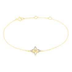 Bracelet Aryanne Or Jaune Diamant - Bracelets chaînes Femme | Marc Orian