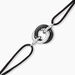 Bracelet You&me Argent Blanc C&eacute;ramique Et Oxyde De Zirconium - Bracelets cordons Femme | Marc Orian