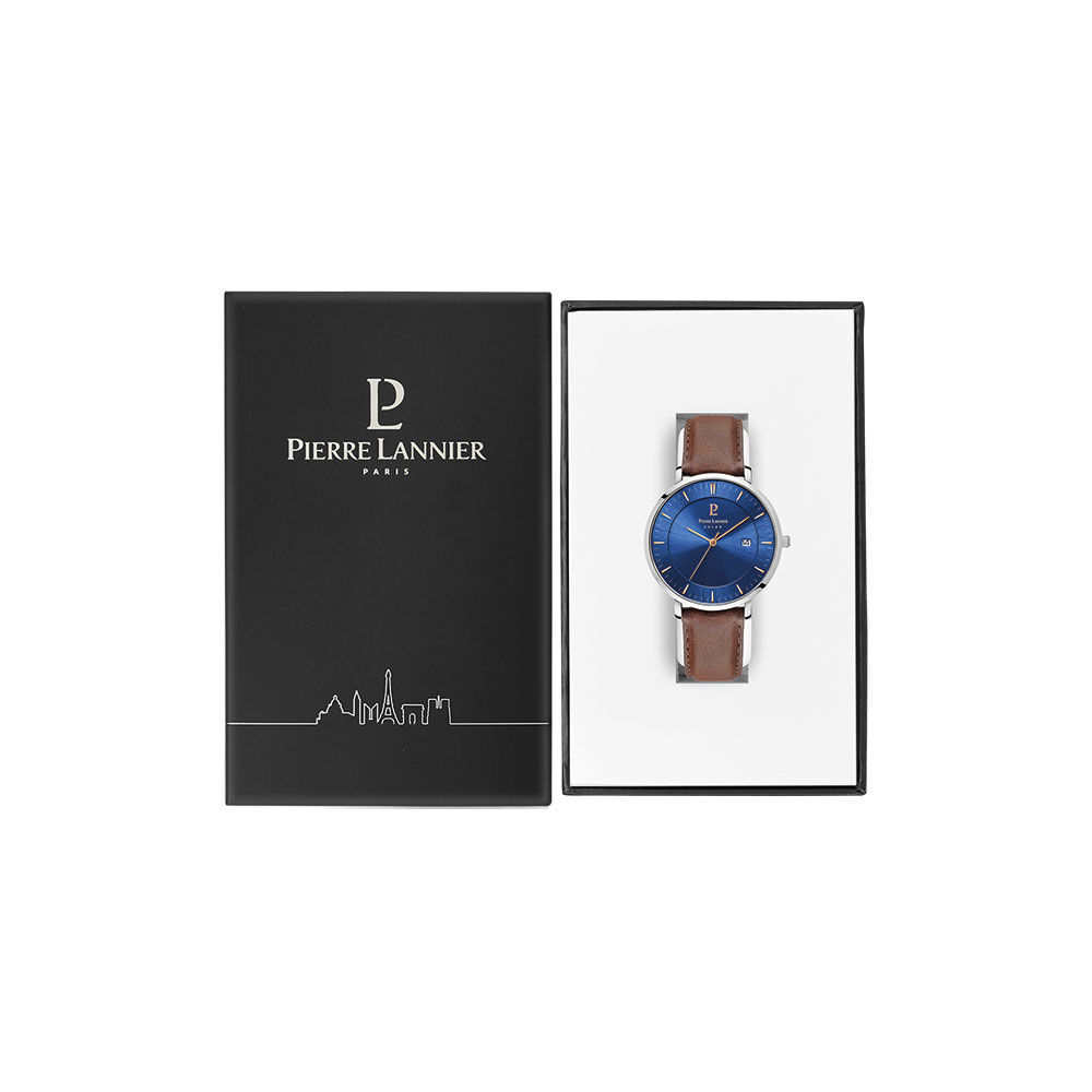 Montre Pierre Lannier Inti Bleu - Montres classiques Homme | Marc Orian