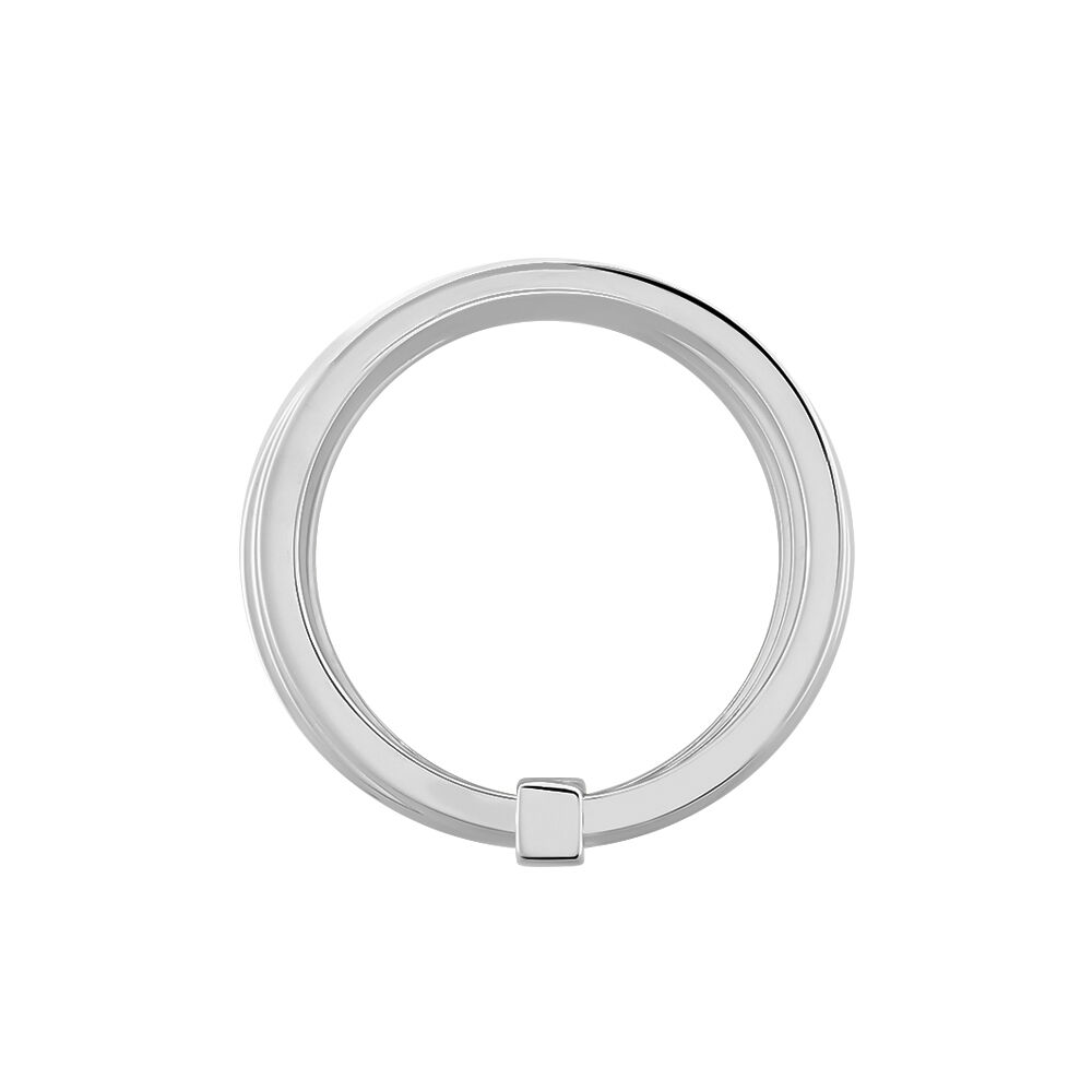 Bague Nyla Argent Blanc - Bagues grosses Femme | Marc Orian