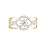 Bague Rozena Or Jaune Oxyde De Zirconium - Bagues avec pierre Femme | Marc Orian