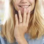 Bague Or Jaune Katalinta Saphir - Solitaires Femme | Marc Orian