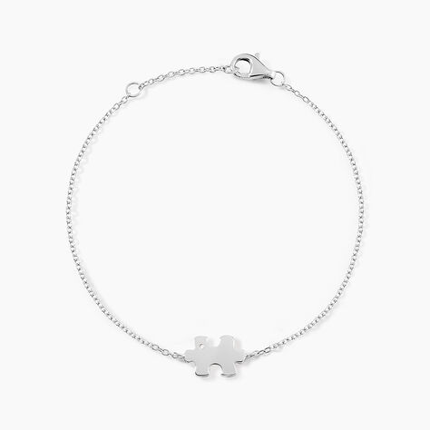 Bracelet R&eacute;jane Argent Blanc Oxyde De Zirconium - Bracelets fantaisie Femme | Marc Orian