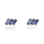 Boucles D'oreilles Puces Andy Argent Blanc Oxyde De Zirconium - Puces Femme | Marc Orian