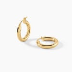 Cr&eacute;oles Chucho Argent Dor&eacute; A L'Or 750/1000 - Cr&eacute;oles Femme | Marc Orian