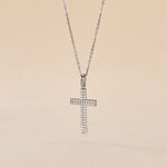 Collier Carola Argent Blanc Oxyde De Zirconium - Colliers avec pierres Femme | Marc Orian