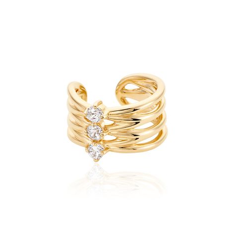 Bijou D'oreille Unitaire Nevil Plaqué Or Jaune Oxyde De Zirconium - Piercings d'oreilles Femme | Marc Orian
