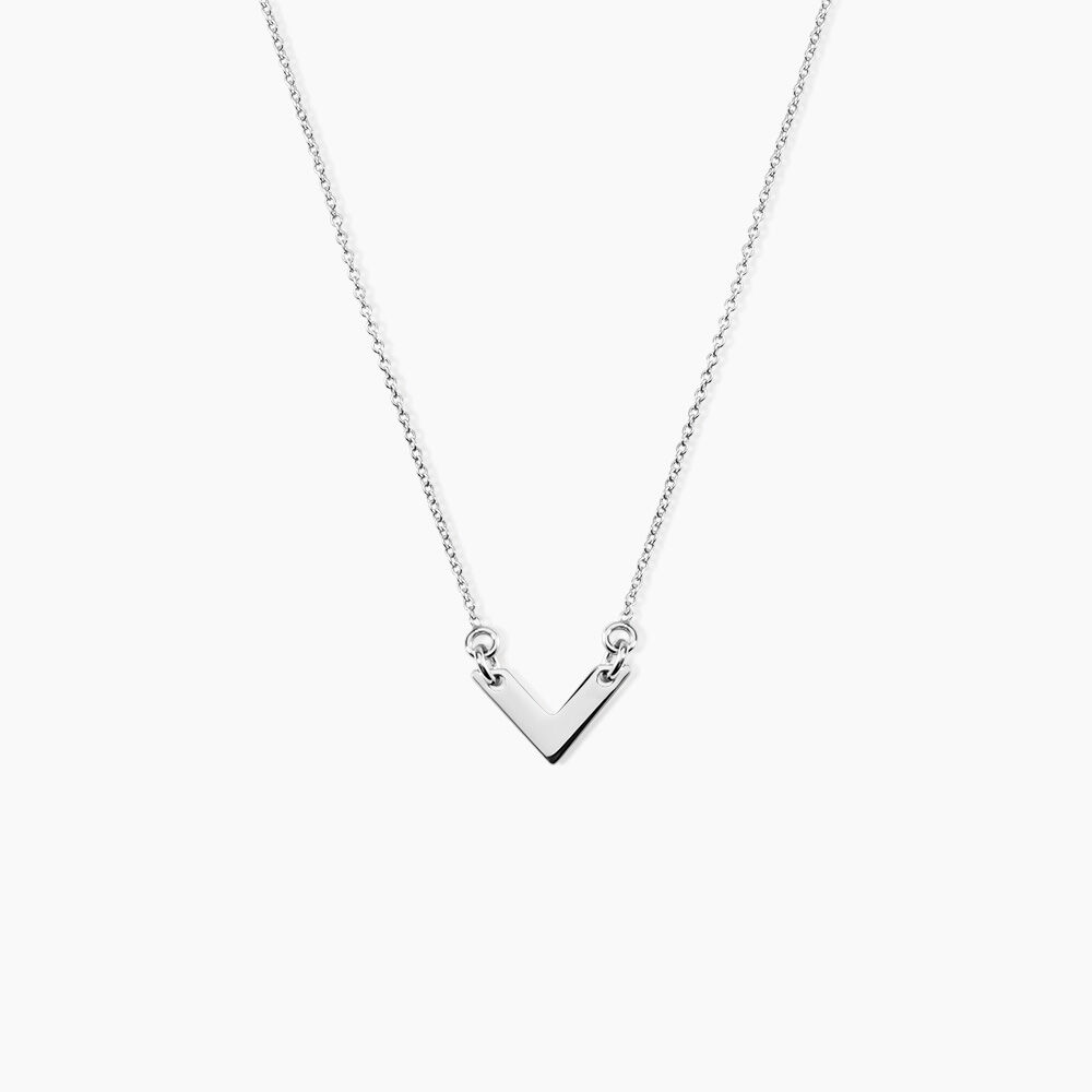 Collier Veroniica Argent Blanc - Colliers fantaisie Femme | Marc Orian