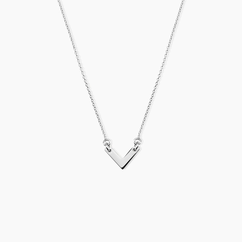 Collier Veroniica Argent Blanc - Colliers fantaisie Femme | Marc Orian