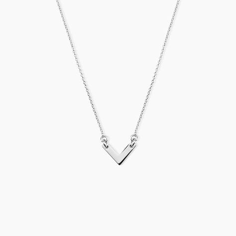 Collier Veroniica Argent Blanc - Colliers fantaisie Femme | Marc Orian