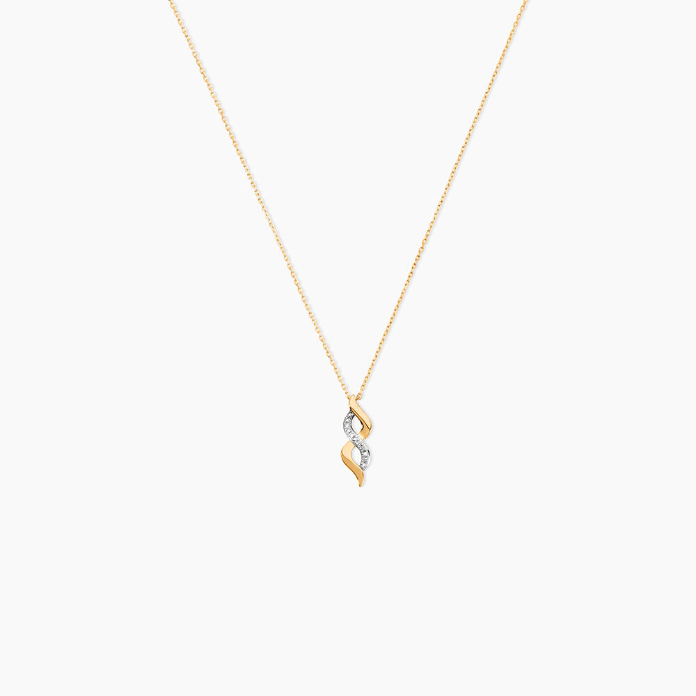 Collier Ilarione Or Jaune Diamant - Colliers avec pierres Femme | Marc Orian