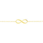 Bracelet Loana Infini Or Jaune - Bracelets cha&icirc;nes Femme | Marc Orian