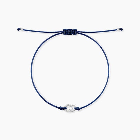 Bracelet Lyllie Argent Blanc Oxyde De Zirconium - Bracelets cordons Femme | Marc Orian