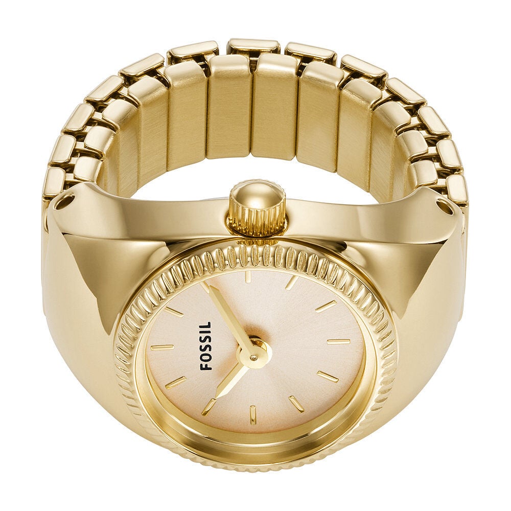 Montre Fossil Watch Ring Doré - Montres étanches Femme | Marc Orian