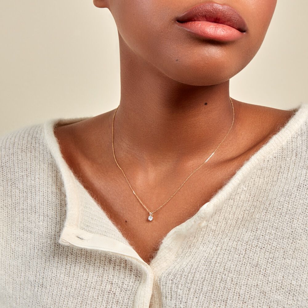 Pendentif Orsolya Or Jaune Oxyde De Zirconium - Ventes Privées Femme | Marc Orian