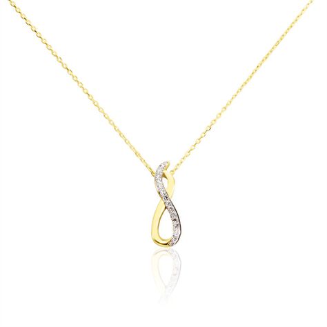 Collier Osanna Or Jaune Diamants - Colliers avec pierres Femme | Marc Orian
