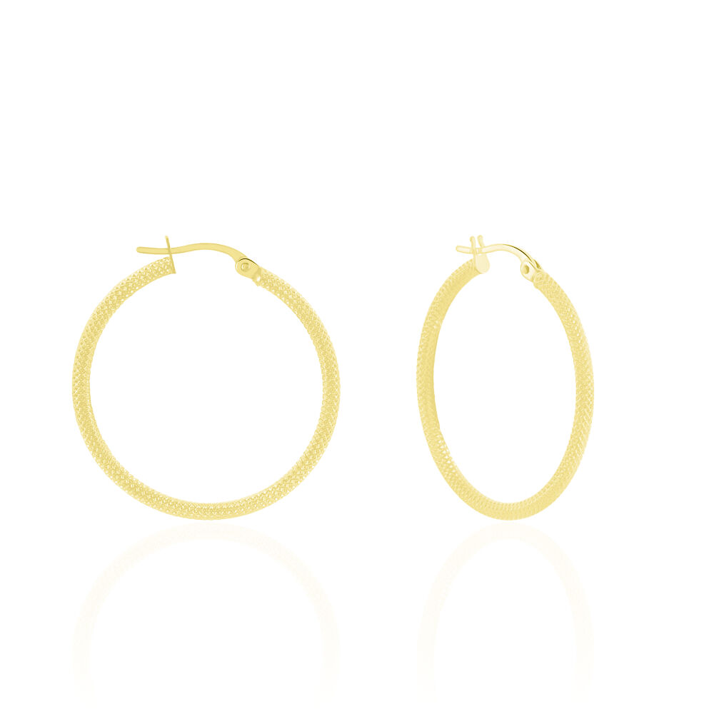 Créoles Ulrica Or Jaune - Créoles Femme | Marc Orian