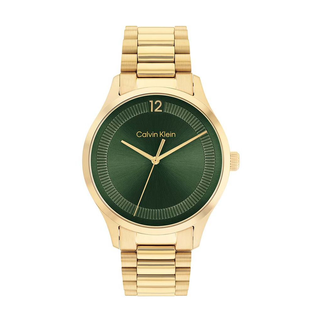 Montre Calvin Klein Iconic Vert - Montres étanches Homme | Marc Orian