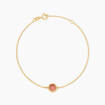 Bracelet Heida Or Jaune Calc&eacute;doine - Bracelets Medailles Femme | Marc Orian