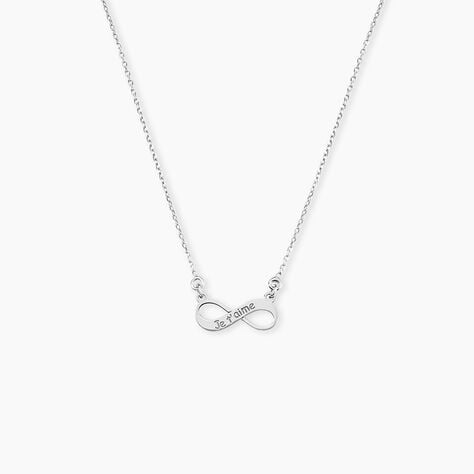 Collier Argent Blanc Wandis - Colliers Femme | Marc Orian