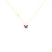 Collier Silia Papillon Or Jaune - Colliers ete Enfant | Marc Orian
