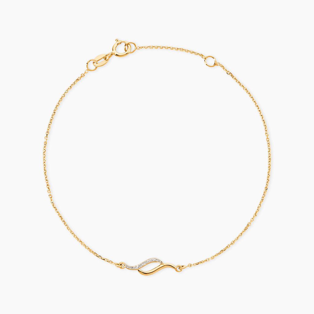 Bracelet Aliz Or Jaune - Bracelets cha&icirc;nes Femme | Marc Orian