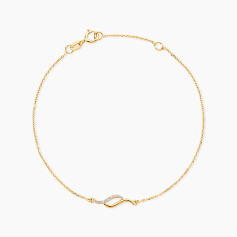 Bracelet Aliz Or Jaune - Bracelets cha&icirc;nes Femme | Marc Orian