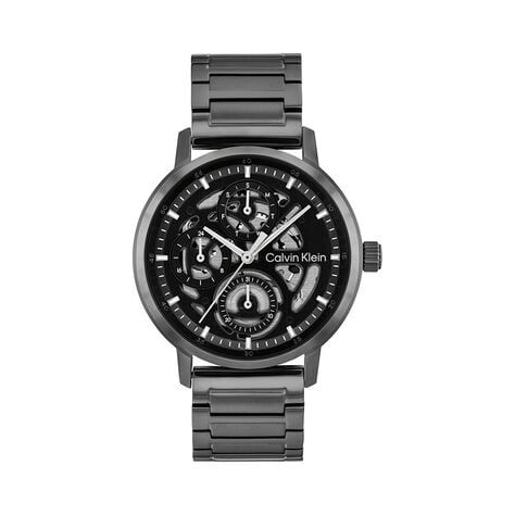 Montre Calvin Klein Gauge Multifonctions Noir - Montres &eacute;tanches Homme | Marc Orian