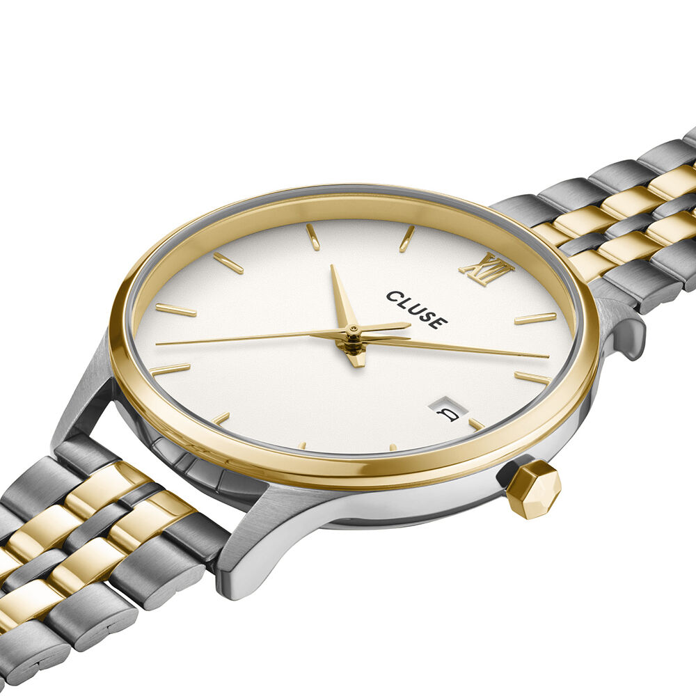 Montre Cluse Minuit Date Blanc - Montres &eacute;tanches Femme | Marc Orian