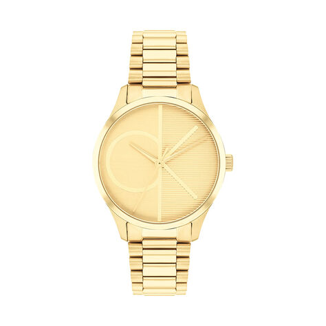 Montre Calvin Klein Iconic Dor&eacute; - Montres &eacute;tanches Femme | Marc Orian