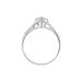 Bague Neptune Or Blanc Diamant - Solitaires Femme | Marc Orian